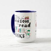 Mug C’est la saison pour lire plus de livres (Devant gauche)