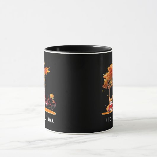 Mug C’est le costume automne Y’all Dachshund Automne (Centre)