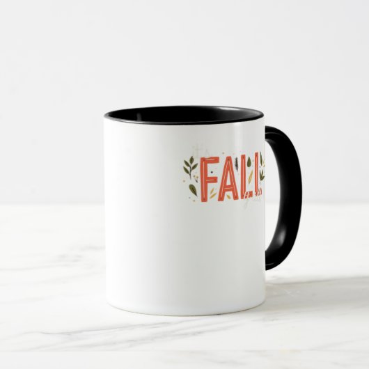 Mug C’est le design unique de Fall Y’all (Devant droit)