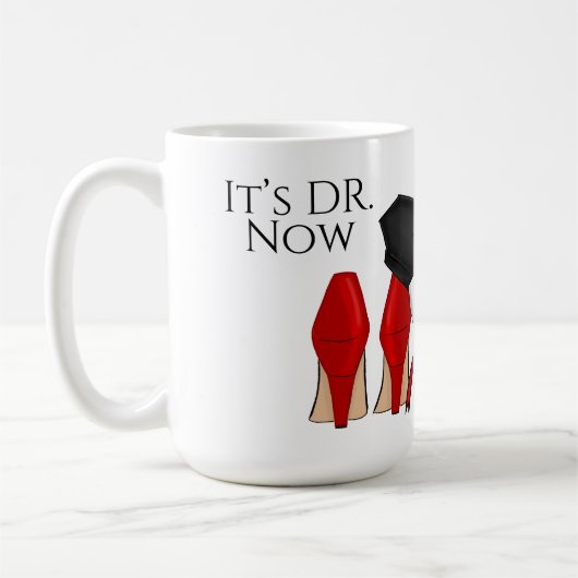 Mug C’est le Docteur maintenant - Carte de Graduation (Gauche)