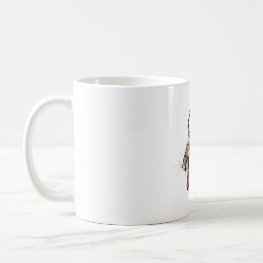 Mug C est pour Caracal (Gauche)