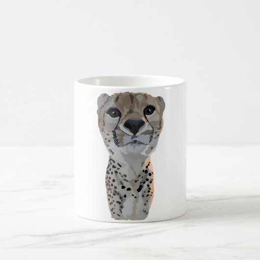 Mug C est pour Cheetah (Centre)