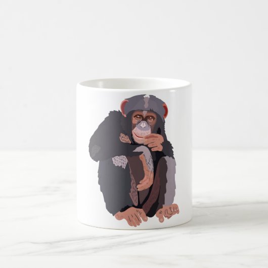 Mug C est pour Chimp (Centre)