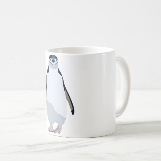 Mug C est pour Chinstrap Penguin (Devant droit)