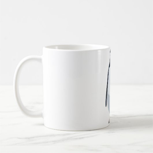 Mug C est pour Chinstrap Penguin (Gauche)