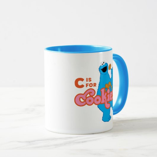Mug C est pour Cookie (Devant droit)