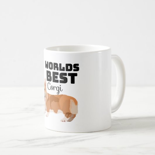 Mug C est pour Corgi (Devant droit)