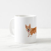 Mug C est pour Corgi (Devant gauche)