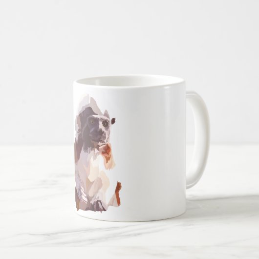 Mug C est pour Cottontop Tamarin (Devant droit)