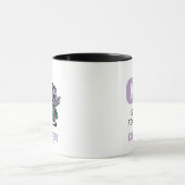 Mug C est pour le Comte von Count | Ajoutez votre nom (Centre)
