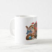 Mug C est pour Noël au zoo (Devant gauche)