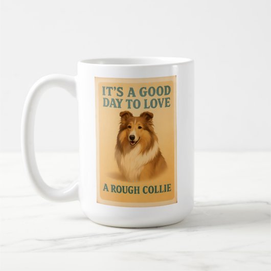 Mug C’est un bon jour pour aimer un coq roux (Gauche)