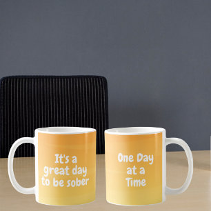 Mug C’est un grand jour pour être sobre - Cadeau Sobri