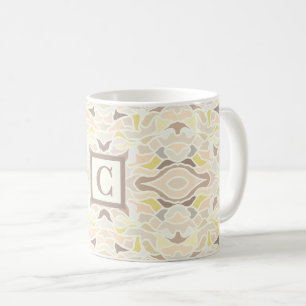 Mug C’est un Motif Abstrait géométrique si ivoire