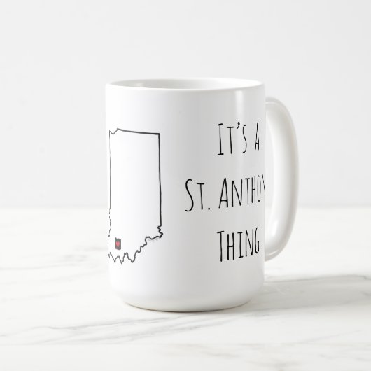 Mug C’est un Saint Anthony Thing (Devant droit)