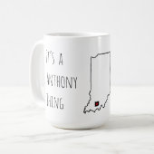 Mug C’est un Saint Anthony Thing (Devant gauche)