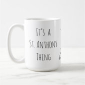 Mug C’est un Saint Anthony Thing (Gauche)