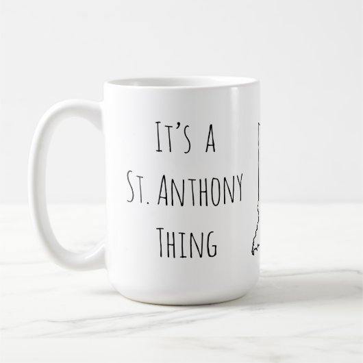 Mug C’est un Saint Anthony Thing (Gauche)