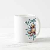 Mug C’est Zoomie Time Poodle (Devant droit)
