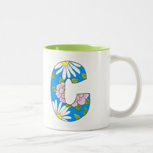 Mug C floral (Droit)