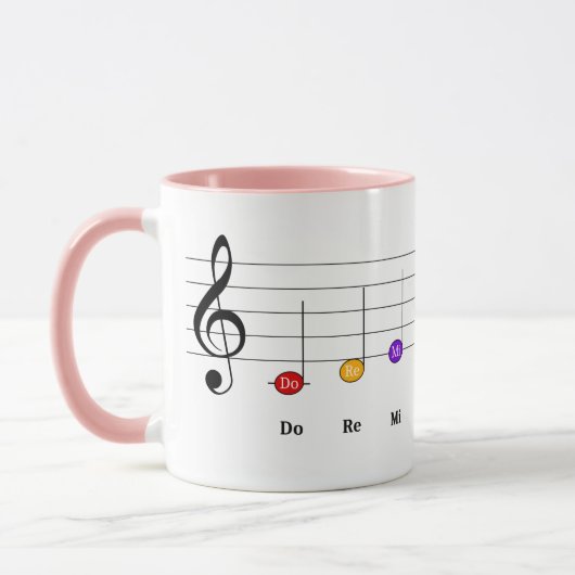 Mug C Grande échelle dans Treble Clef Kids Literacy de (Gauche)