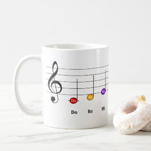 Mug C Grande échelle dans Treble Clef Kids Literacy de