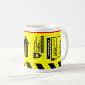 MUG C.H.R.O.N.O. CONDENSATEUR DE QUANTUM (Devant droit)