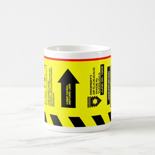 MUG C.H.R.O.N.O. CONDENSATEUR DE QUANTUM (Centre)