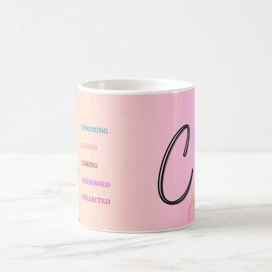 Mug "C" initial (11oz) (Centre)