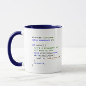 Mug C++ La boucle infinie mangent, dorment, et codent (Gauche)