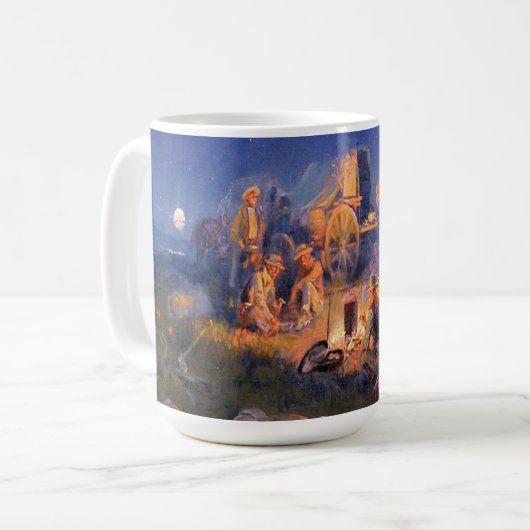 Mug C M Russell Laugh tue Lonesome Ouest (Devant gauche)