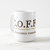 MUG C.O.F.F.E.E. (Devant gauche)