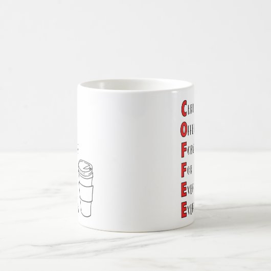 Mug C.O.F.F.E.E. Pour chacun (Centre)