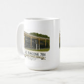 Mug C&O Locomotive 701 Café (Devant gauche)