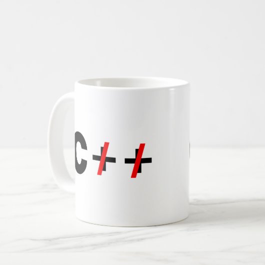 Mug C, pas C++ (Devant gauche)
