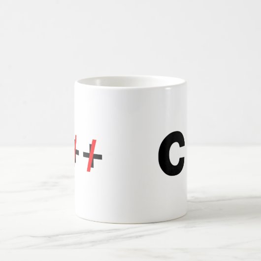 Mug C, pas C++ (Centre)
