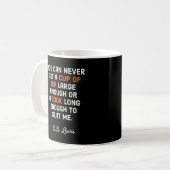 Mug C.S. Lewis Tea and Books Writer Inspiration (Devant gauche)
