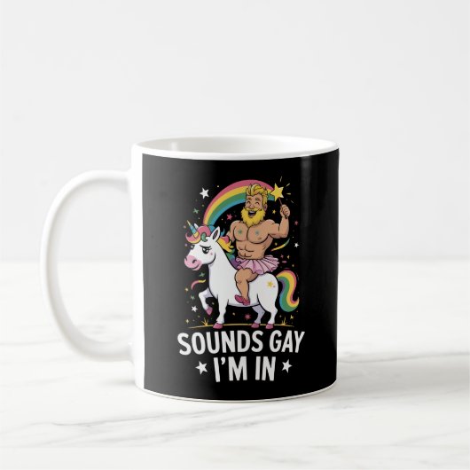Mug Ça a l'air gay, j'entre (Gauche)