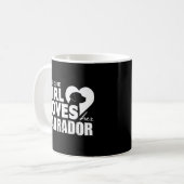 Mug Ça Adore Son Chien Du Labrador (Devant gauche)