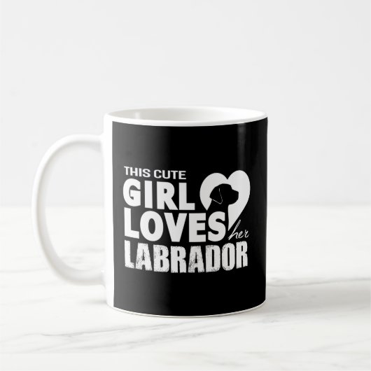 Mug Ça Adore Son Chien Du Labrador (Gauche)