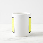 Mug Ca - Canaris Oiseau Chimie Symbole du tableau péri (Centre)