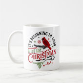 Mug Ça commence à ressembler beaucoup à Noël (Gauche)