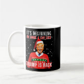 Mug Ça commence à ressembler beaucoup à un retour de T (Gauche)