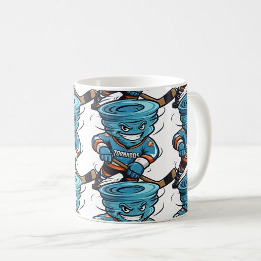 Mug Ça commence avec du café (Devant droit)