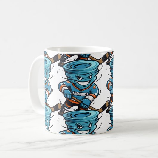 Mug Ça commence avec du café (Devant gauche)