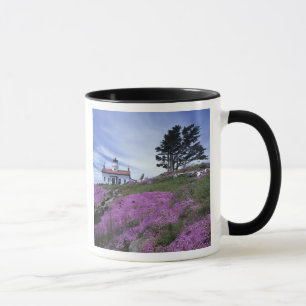 Mug CA, Crescent City, phare de Battery Point avec