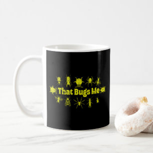 Mug Ça M'Empêche Drôle D'Insectes Distorties Bugs