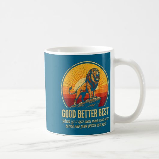Mug Ça ne se repose jamais jusqu'à ce qu'il devienne m (Droite)