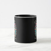 Mug Ça Ne Va Pas - Squelette Mains Avec Coeur (Centre)