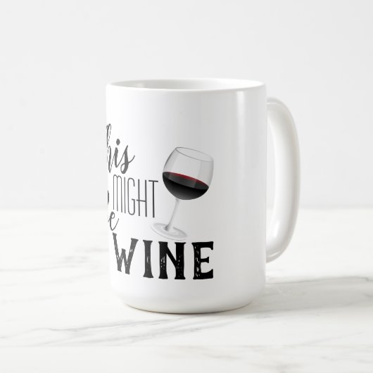 Mug Ça pourrait être du vin (Devant droit)